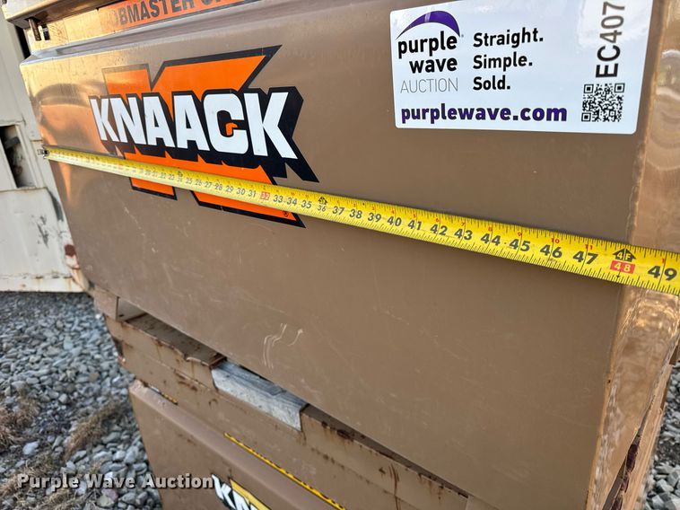 image for item EC4076 (4) Knaack job boxes 