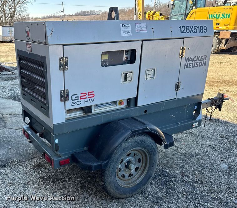 image for item EC4082 Wacker Neuson G25 generator