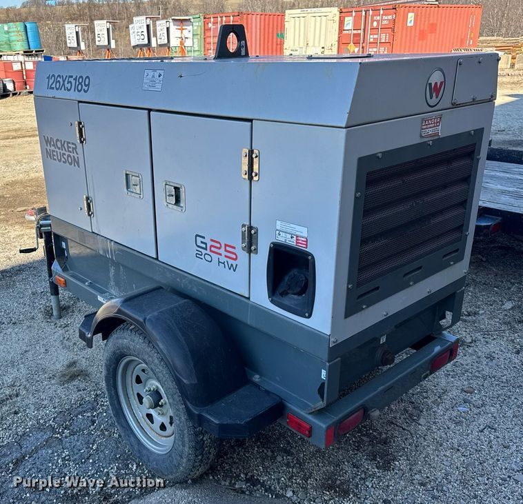 image for item EC4082 Wacker Neuson G25 generator