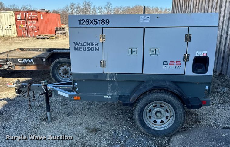 image for item EC4082 Wacker Neuson G25 generator