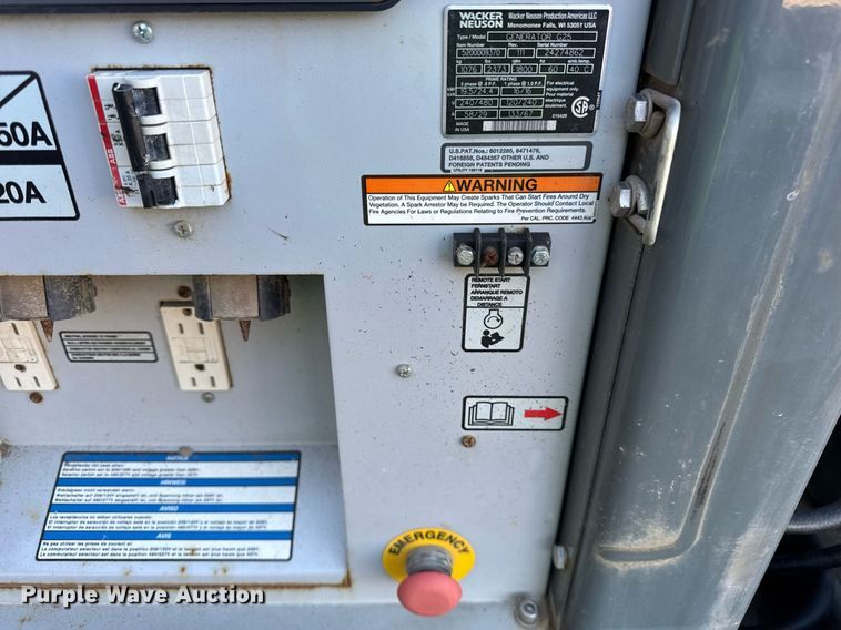 image for item EC4082 Wacker Neuson G25 generator