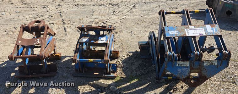 image for item EC4096 (3) Kenco barrier clamps