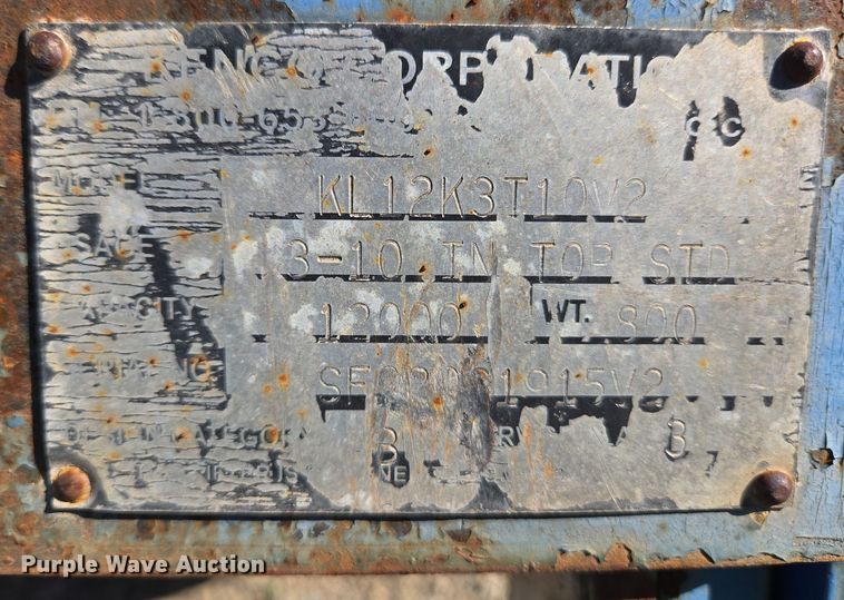 image for item EC4097 (3) Kenco KL12000 barrier clamps