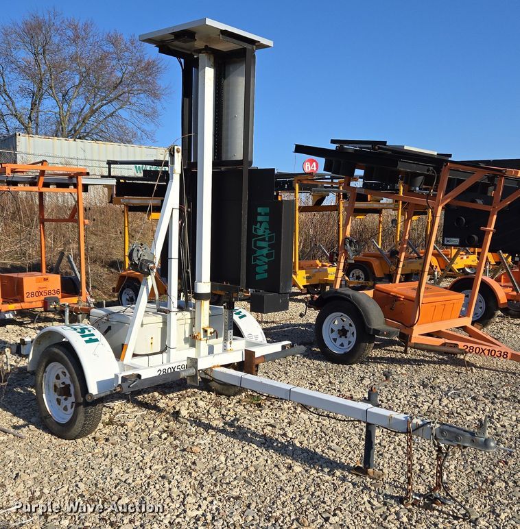 image for item EC4099 Speed limit sign trailer