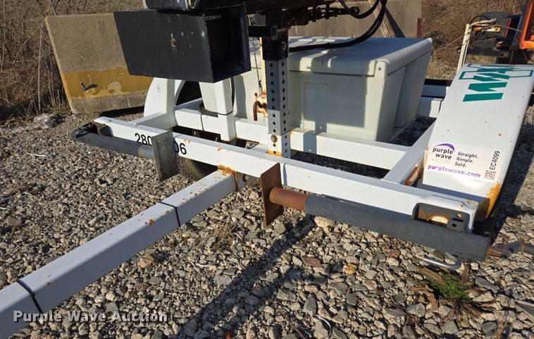 image for item EC4099 Speed limit sign trailer