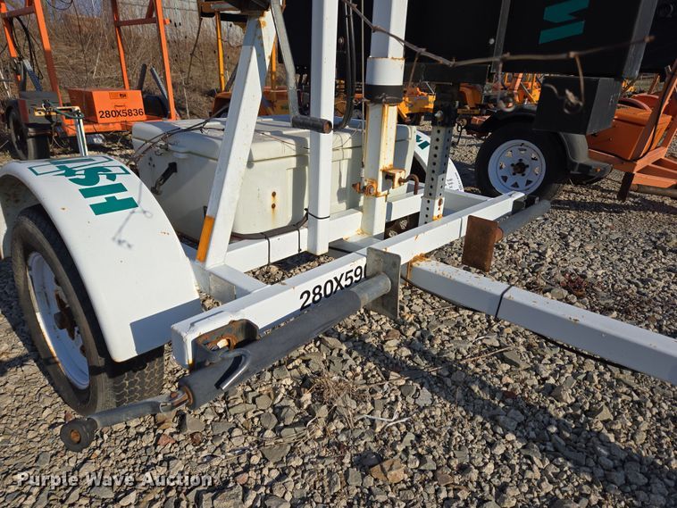 image for item EC4099 Speed limit sign trailer