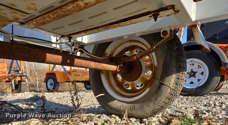 image for item EC4099 Speed limit sign trailer