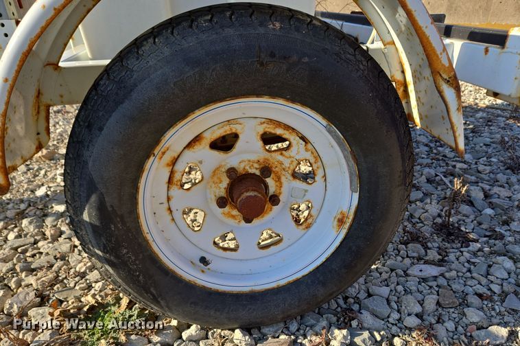 image for item EC4099 Speed limit sign trailer