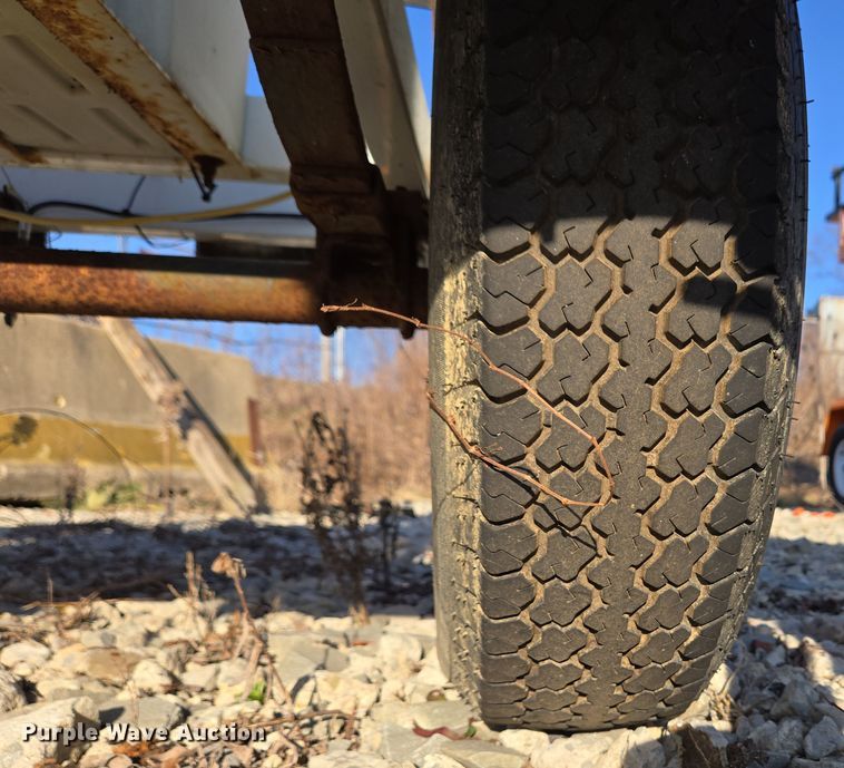 image for item EC4099 Speed limit sign trailer