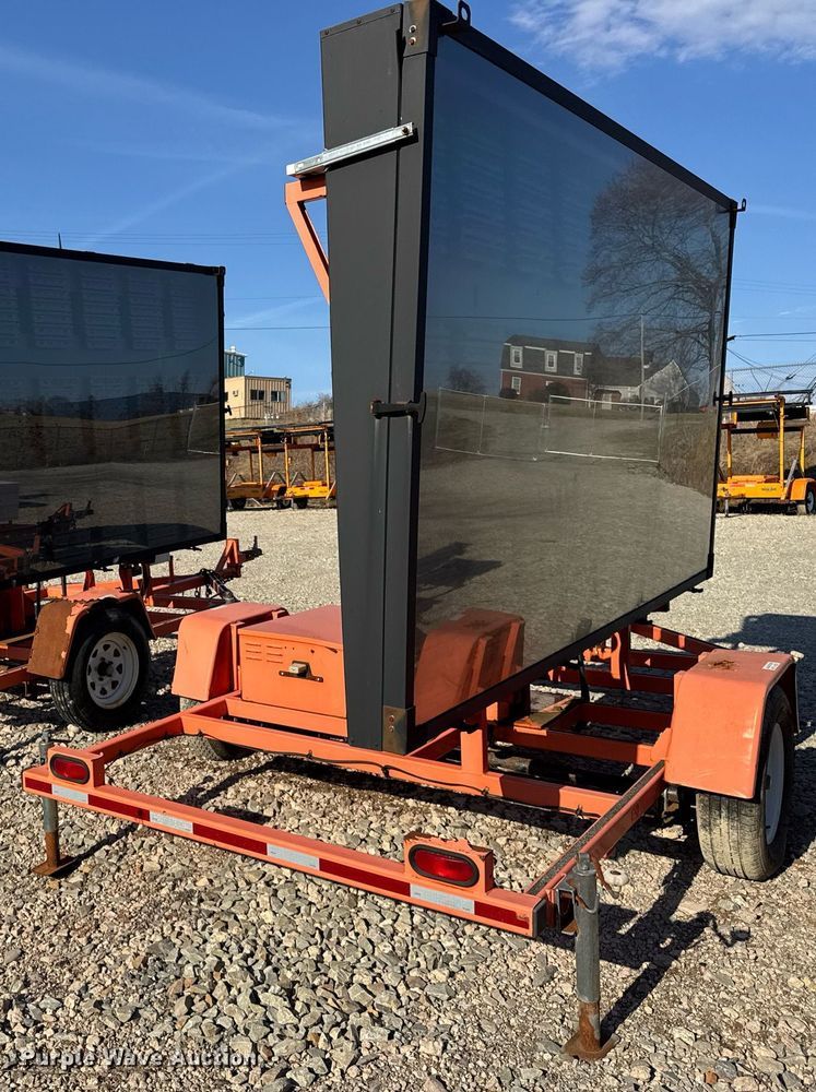 image for item EC4101 (2) 2012 Wanco WTLMB message board trailers