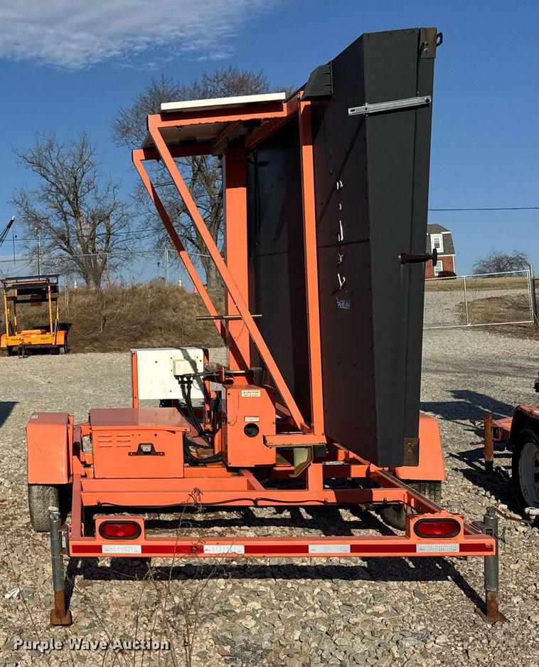 image for item EC4101 (2) 2012 Wanco WTLMB message board trailers