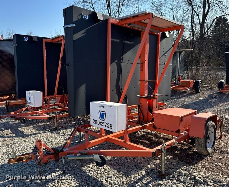 image for item EC4101 (2) 2012 Wanco WTLMB message board trailers