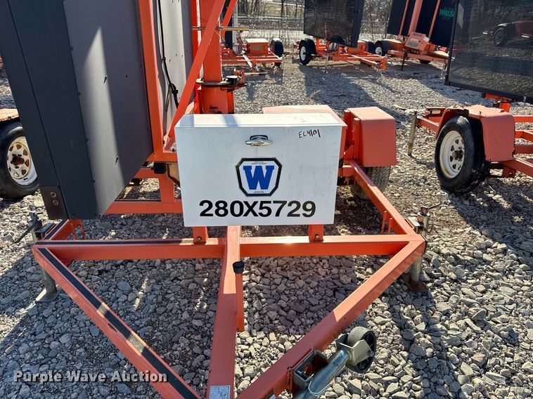image for item EC4101 (2) 2012 Wanco WTLMB message board trailers