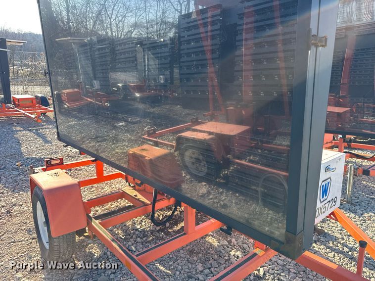 image for item EC4101 (2) 2012 Wanco WTLMB message board trailers