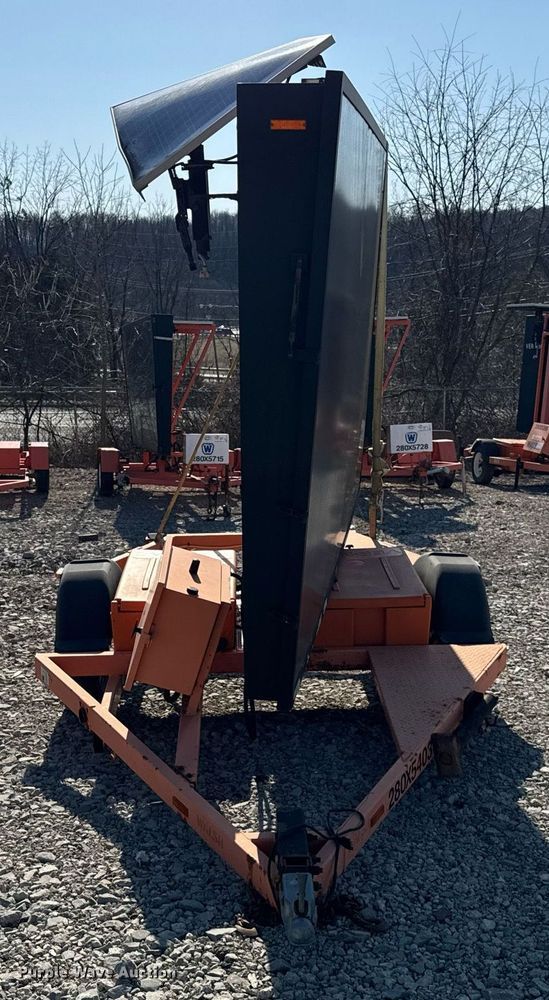 image for item EC4102 2012 Ver-Mac PCMS 1500 message board trailer