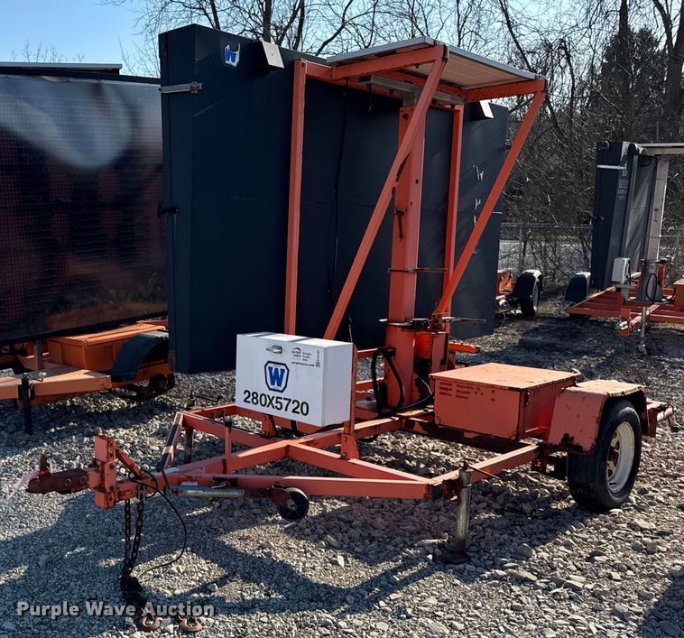 image for item EC4103 (2) message board trailers