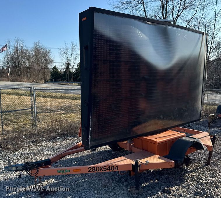 image for item EC4103 (2) message board trailers