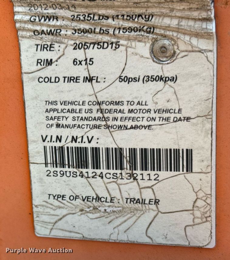 image for item EC4103 (2) message board trailers