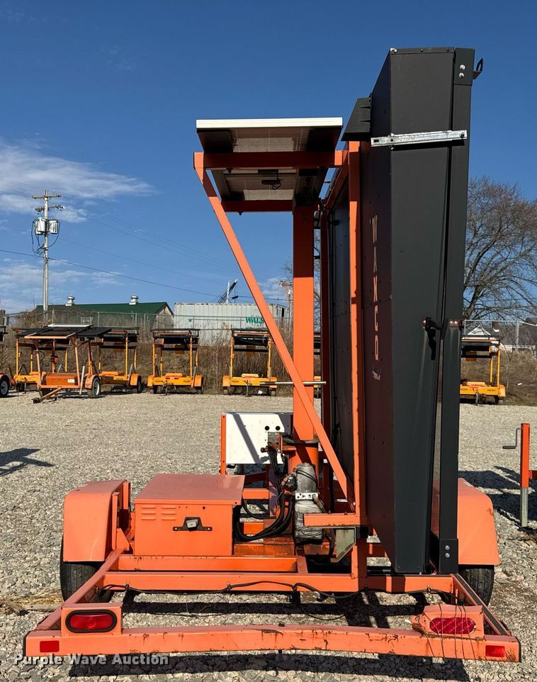 image for item EC4104 2014 Wanco WTLMB message board trailer