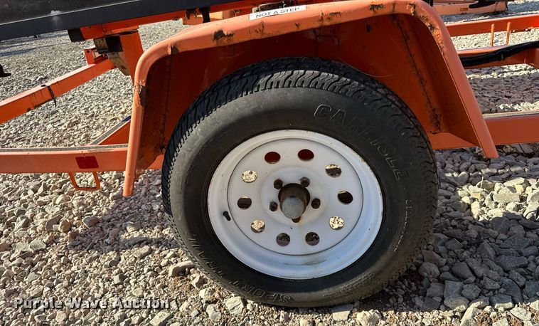 image for item EC4104 2014 Wanco WTLMB message board trailer