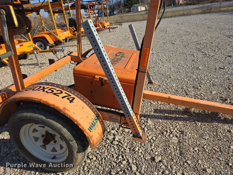 image for item EC4105 2007 Ver-Mac arrow board trailer