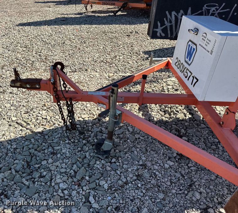 image for item EC4107 2012 Wanco WTLMB message board trailer