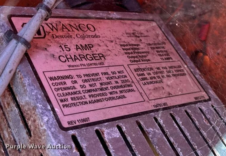 image for item EC4107 2012 Wanco WTLMB message board trailer