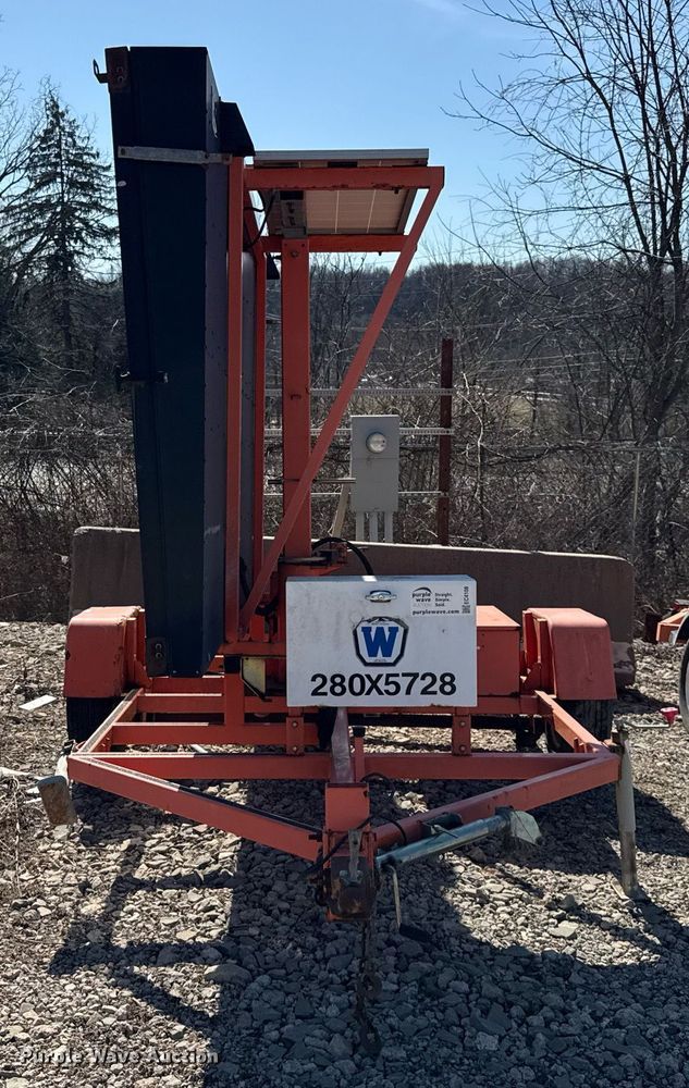 image for item EC4108 2012 Wanco WTLMB message board trailer