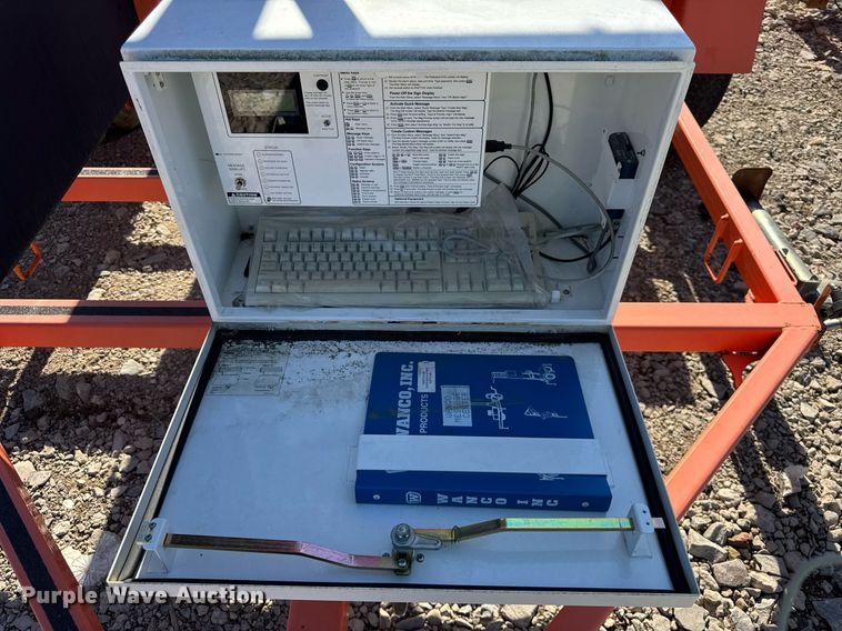 image for item EC4110 2012 Wanco WTLMB message board trailer