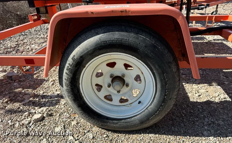 image for item EC4110 2012 Wanco WTLMB message board trailer