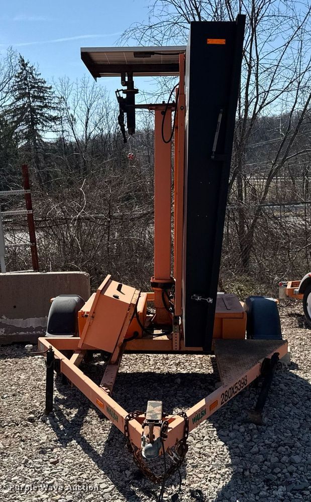 image for item EC4111 2012 Ver-Mac PCMS 1500 message board trailer