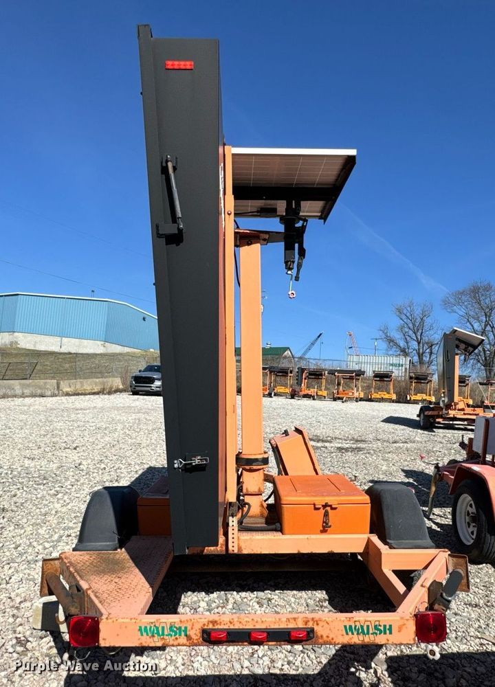 image for item EC4111 2012 Ver-Mac PCMS 1500 message board trailer