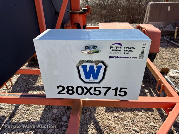 image for item EC4112 2012 Wanco WTLMB message board trailer