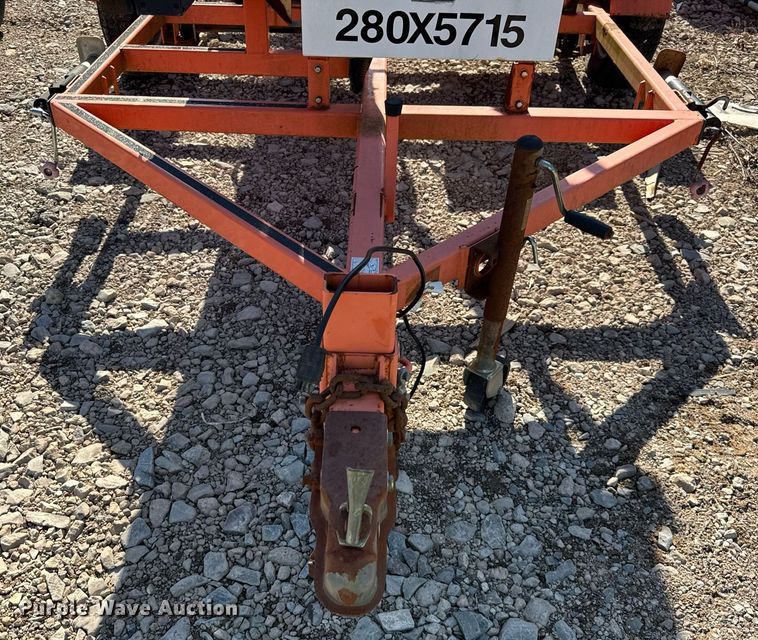 image for item EC4112 2012 Wanco WTLMB message board trailer