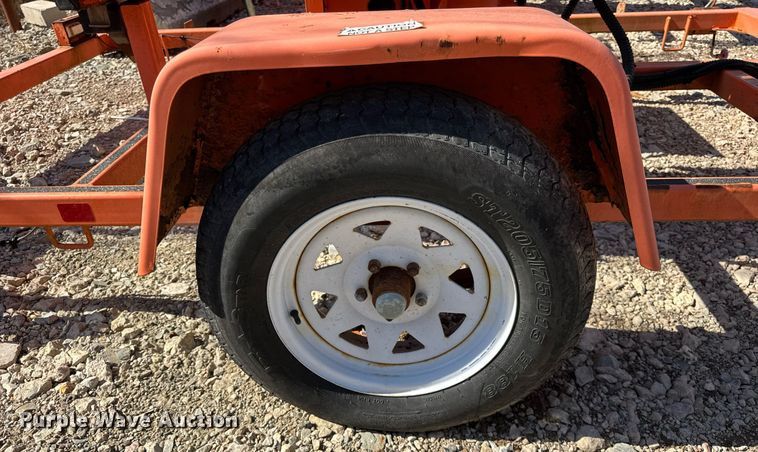 image for item EC4112 2012 Wanco WTLMB message board trailer