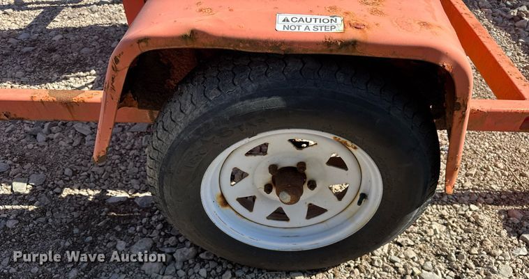 image for item EC4112 2012 Wanco WTLMB message board trailer