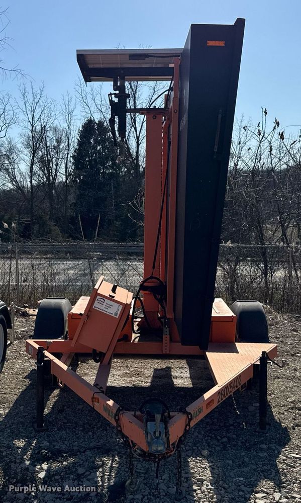 image for item EC4113 2012 Ver-Mac PCMS 1500 message board trailer