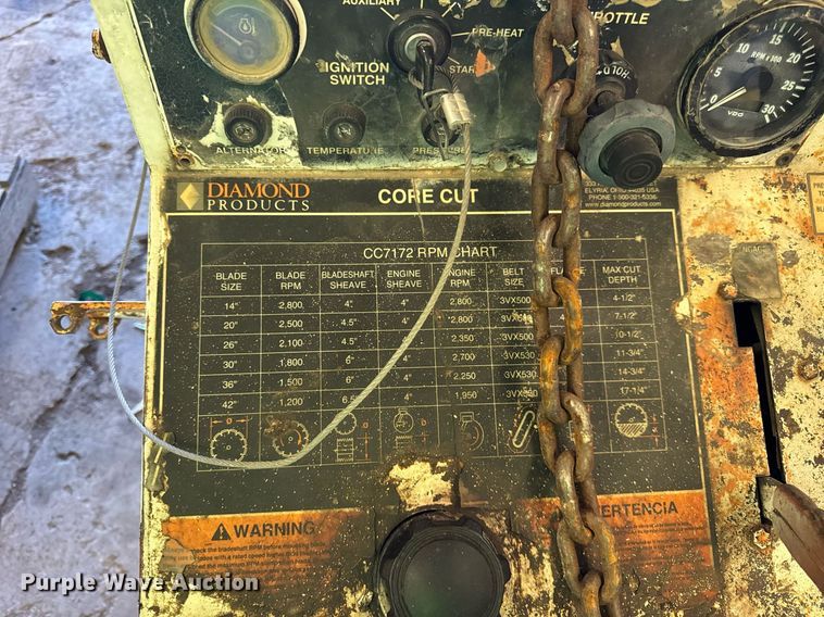 image for item EC4119 Diamond concrete saw