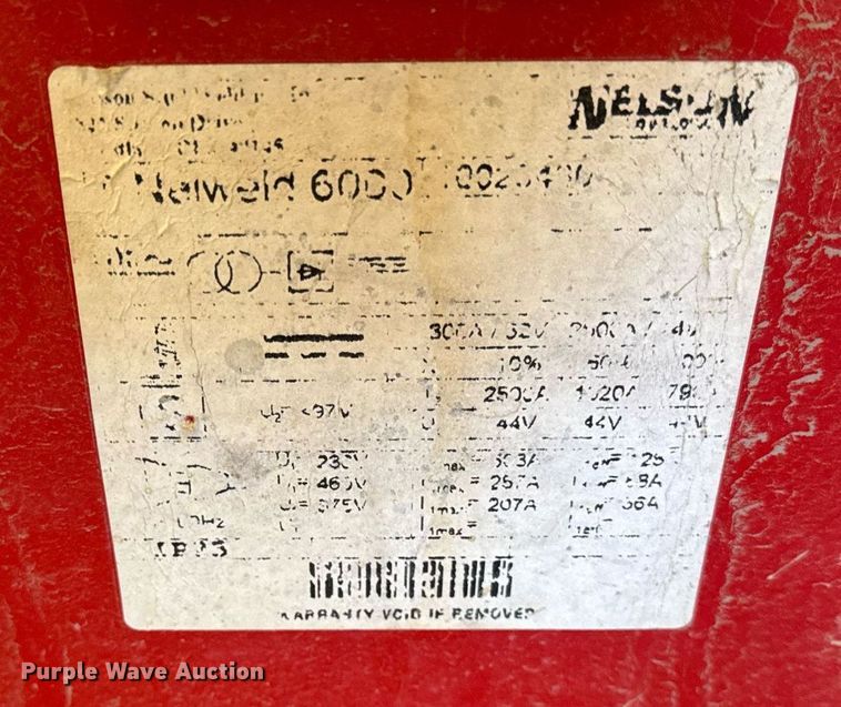 image for item EC4121 Nelson Nelweld 6000 stud welder