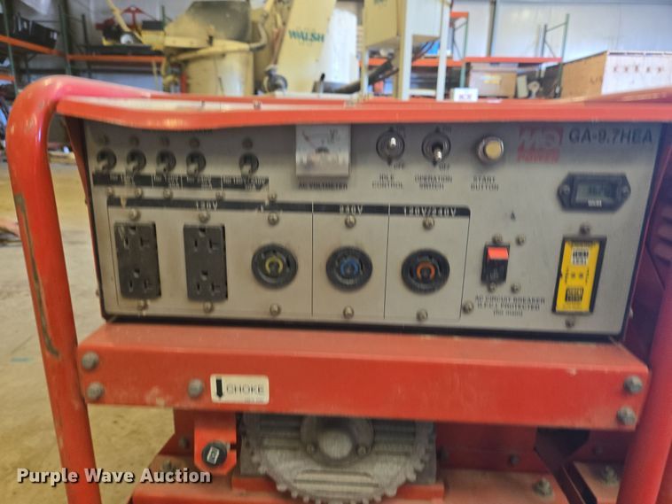 image for item EC4123 (2) MQ Power GA-9.7HEA generator