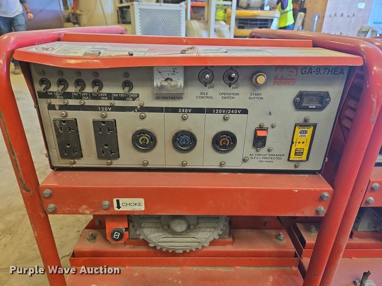 image for item EC4123 (2) MQ Power GA-9.7HEA generator