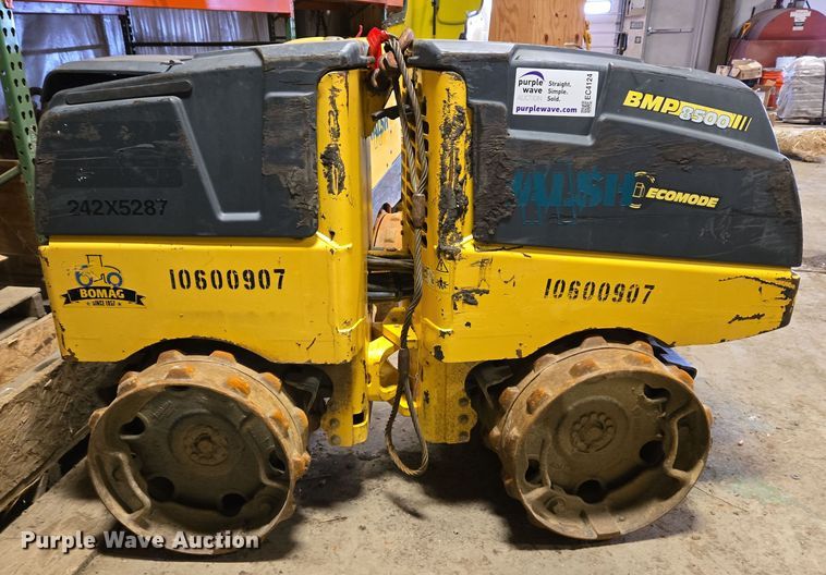 image for item EC4124 2017 Bomag BMP 8500 trench compactor