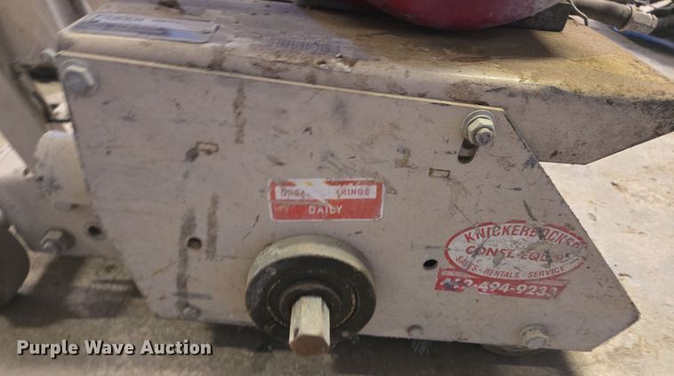 image for item EC4128 (2) EDCO concrete scarifier