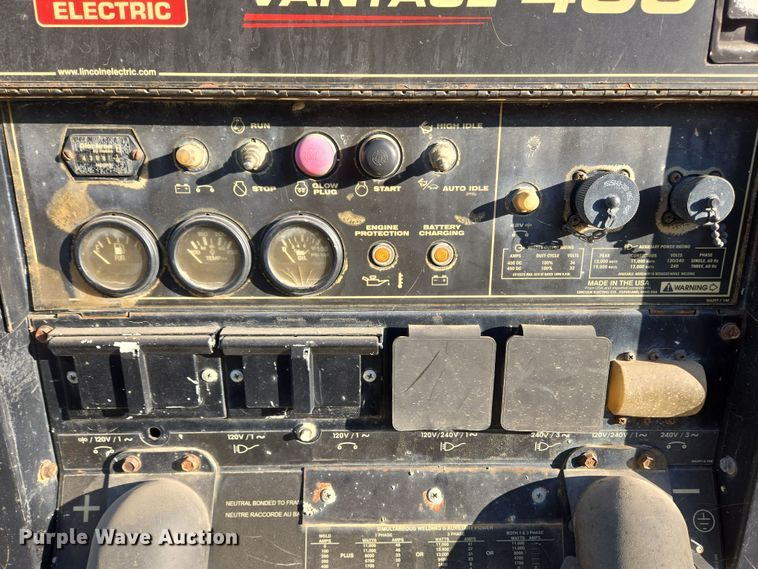 image for item EC4130 Lincoln Electric Vantage 400 welder/generator