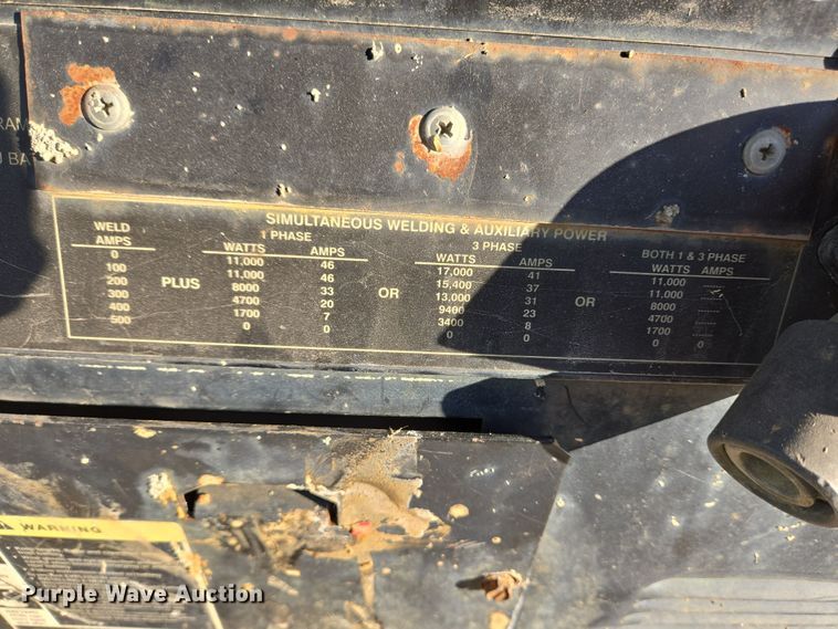 image for item EC4130 Lincoln Electric Vantage 400 welder/generator