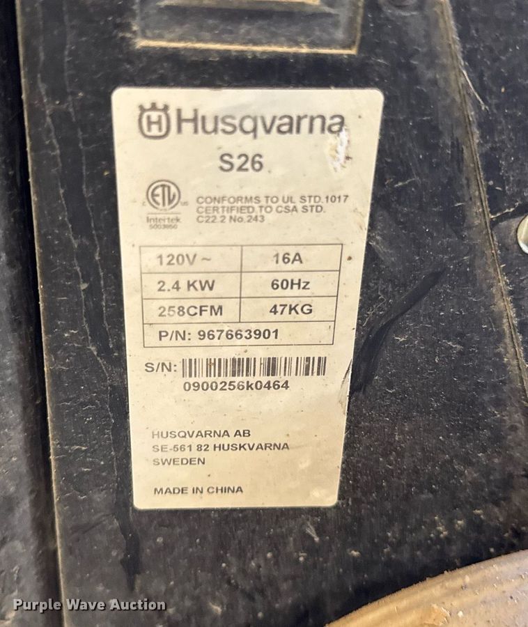 image for item EC4136 (2) dust extractors