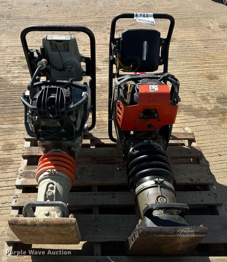 image for item EC4139 (2) plate compactors