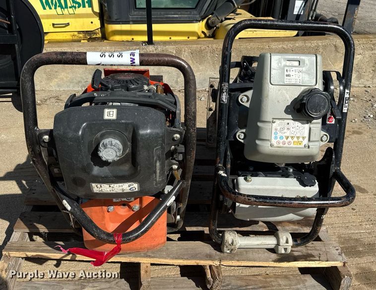 image for item EC4139 (2) plate compactors