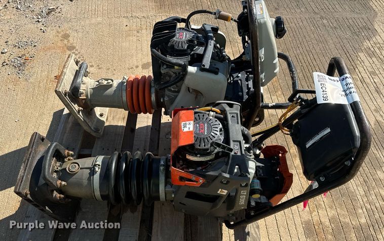 image for item EC4139 (2) plate compactors