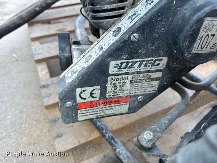 image for item EC4140 Oztec BP50A concrete vibrator